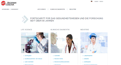 Desktop Screenshot of beckmancoulter.de